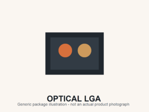 APDS-9930 8-land optical LGA, 3.94 mm × 2.36 mm generic package illustration