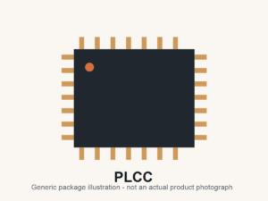 AD698APZ 28-lead PLCC generic package illustration