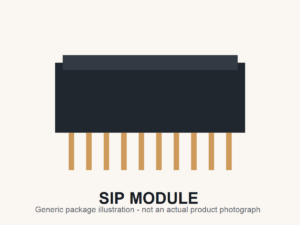 AD202JY 11-lead SIP module generic package illustration