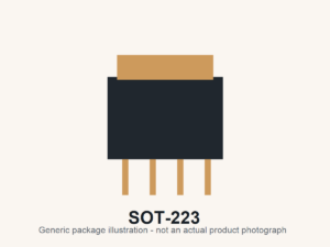 BCP52-16 4-lead SOT-223 (SC-73) generic package illustration