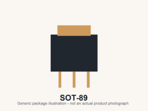 Generic SOT89 package illustration